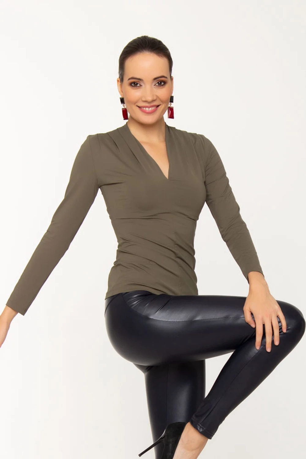 Alexa póló - Khaki