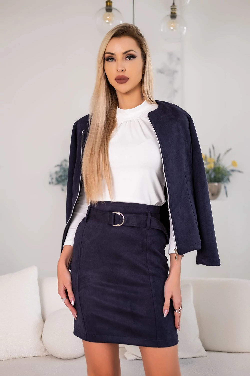 Adél szoknya - Sötétkék Adél szoknya - Sötétkék