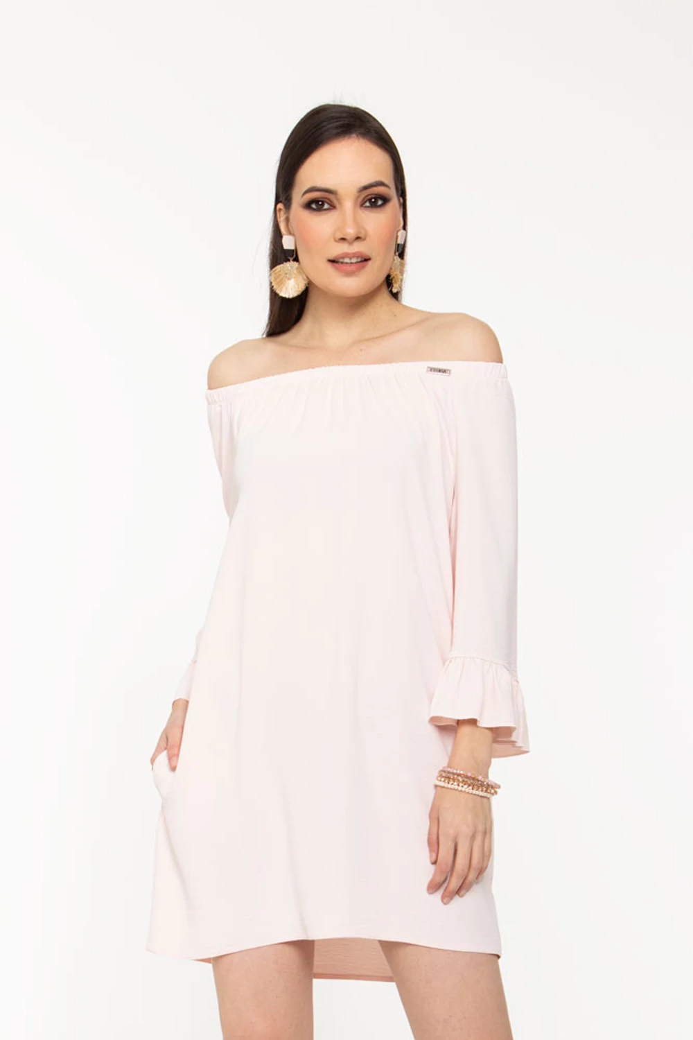 Melitta tunikaruha - pasztell rózsaszín Melitta tunikaruha - pasztell rózsaszín