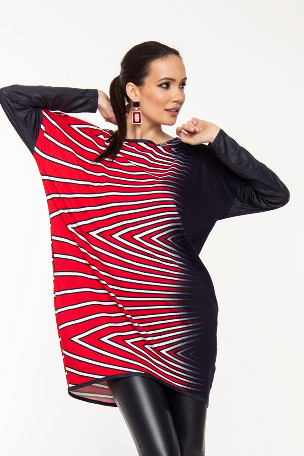 Zoé tunikaruha - piros Zoé tunikaruha - piros