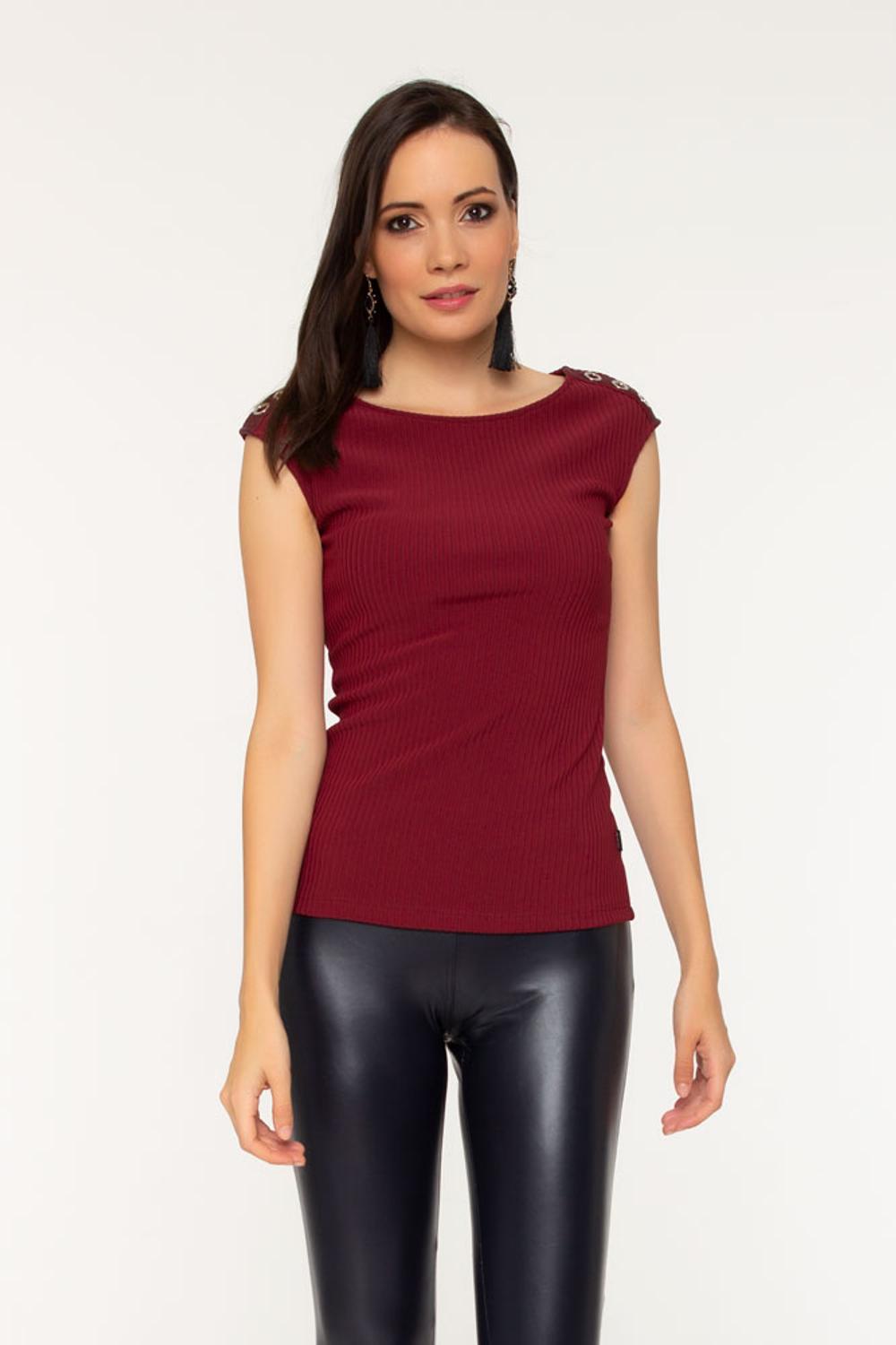 Henna top - Vörösbor