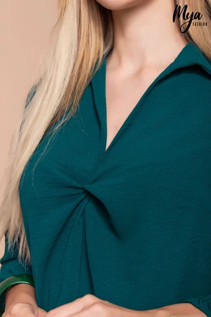 Angéla blúz - méregzöld Angéla blúz - méregzöld