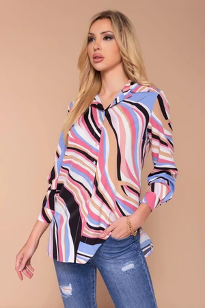 Vivi blúz - pasztell hullámok Vivi blúz - pasztell hullámok