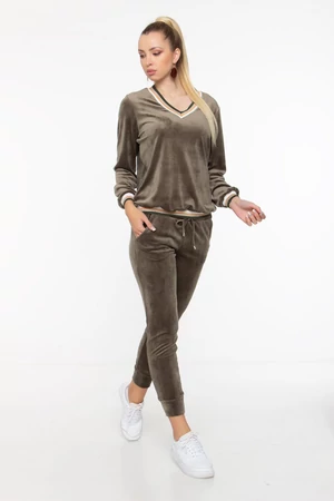 Evelin pulóver - Khaki