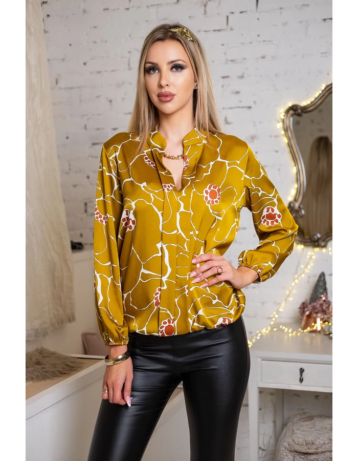 Florance blúz - meleg arany